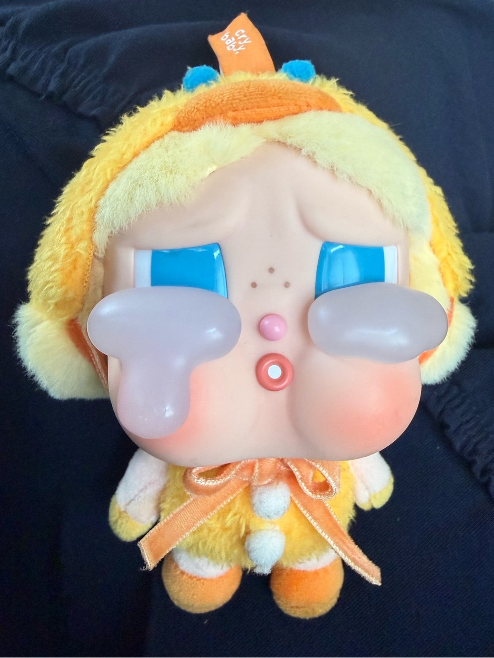 POP MART CRYBABY CRYING AGAIN SERIES DUCK YOU VINYL FACE PLUSH